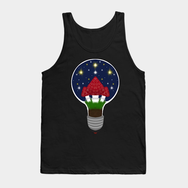 Fairy Lights Tank Top by PifflesPieces